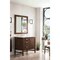 James Martin Vanities Addison 36in Single Vanity, Mid-Century Acacia w/ 3 CM White Zeus Quartz Top E444-V36-MCA-3WZ - alternate 2